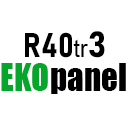  покрив STRT035 4cm 3 ребр. бял